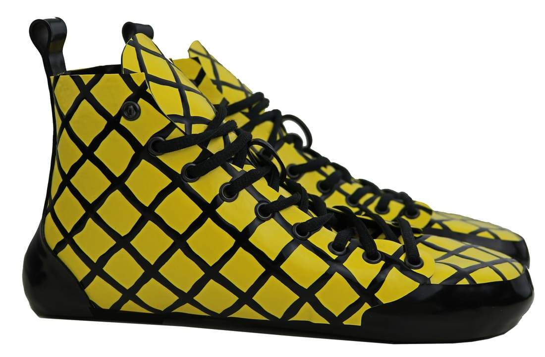 Limited Edition Latex Sneaker yellow